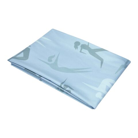 Toalla ligera de 70&nbsp;x&nbsp;140&nbsp;cm con sublimación "Daisy" Blanco | sin montaje de publicidad | no disponible | no disponible