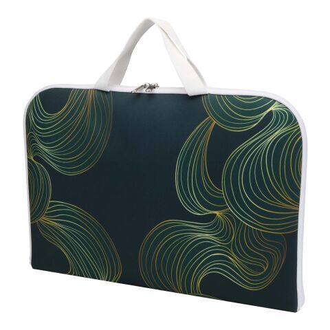 Funda para portátil Mylo de 17" con estampado por sublimación blanco