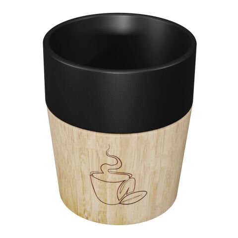 Taza para café de cerámica magnética SCX &quot;Design D05&quot; Negro intenso | sin montaje de publicidad | no disponible | no disponible