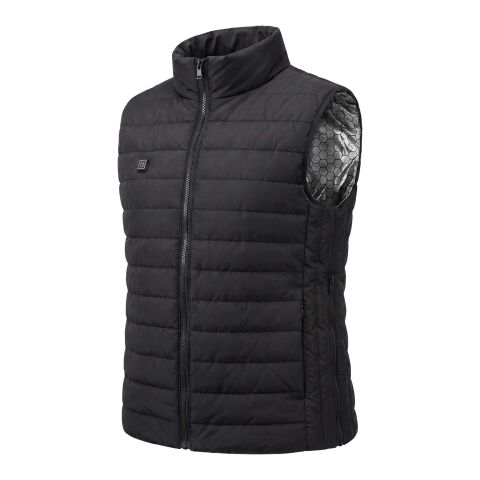 SCX.design G03 ThermoVest: chaleco calefactable Negro intenso | L