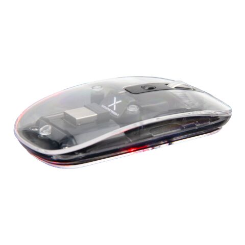 Ratón inalámbrico transparente multimodo Bluetooth® de 2,4 GHz &quot;SCX.design O24&quot; blanco | sin montaje de publicidad | no disponible | no disponible