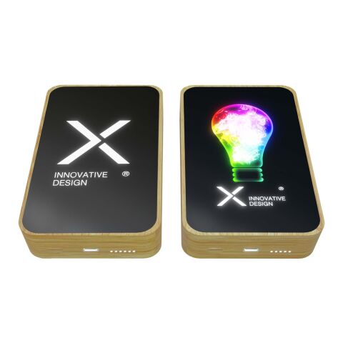 Batería externa de bambú de 10 000 mAh "SCX.design P27MagSafe"