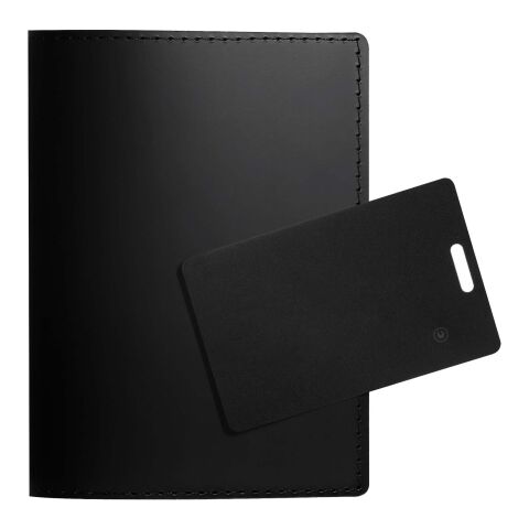 Funda para pasaporte con etiqueta inteligente "SCX.design A13" Negro intenso | sin montaje de publicidad | no disponible | no disponible