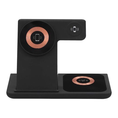 SCX.design W38 MagStand: estación de carga inalámbrica 4 en 1 Negro intenso