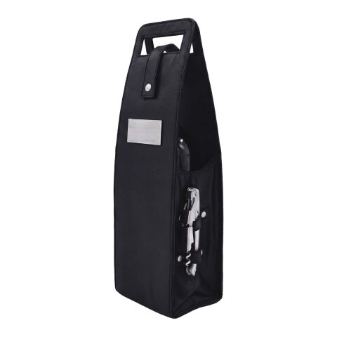 Funda para botella de vino SCX.design K09 Negro intenso