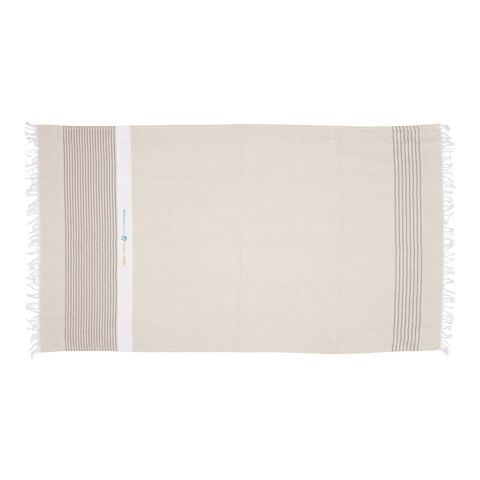 Fouta de 100 × 180&nbsp;cm "Citizen Green Seabeach" Beige | sin montaje de publicidad | no disponible | no disponible