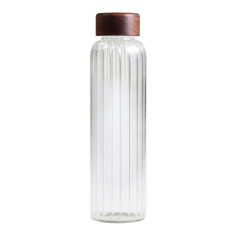 Botella de agua Citizen Green Purflow de 500 ml de vidrio de borosilicato blanco