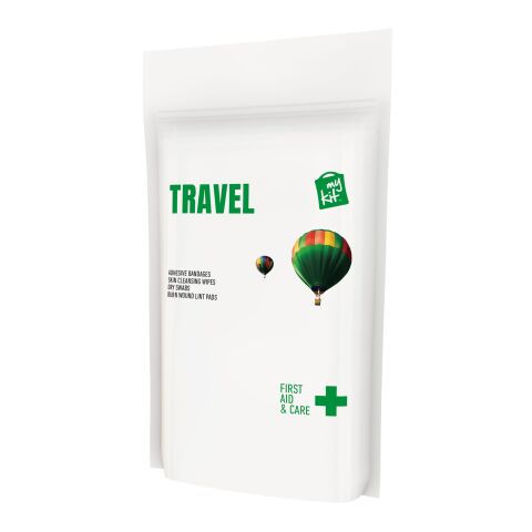 MyKit Viaje Kit de primeros auxilios en bolsa de papel Blanco | sin montaje de publicidad | no disponible | no disponible