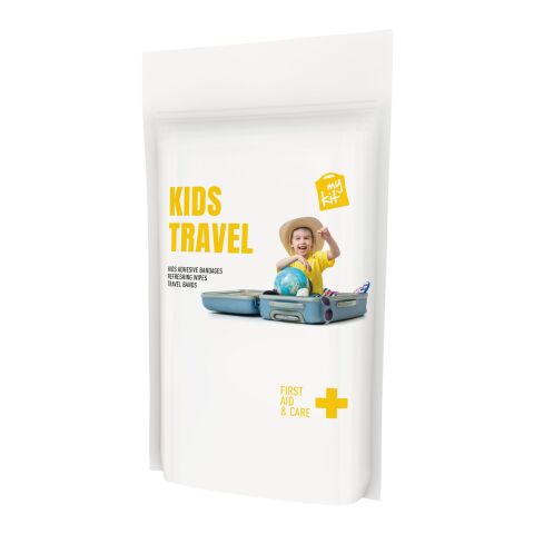 &quot;MyKit&quot; Set de viaje para niños en funda de papel Blanco | sin montaje de publicidad | no disponible | no disponible