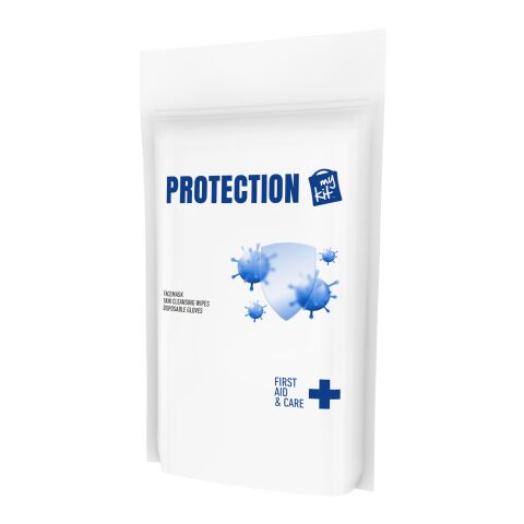 Kit de protección &quot;MyKit&quot; en bolsa de papel Blanco | sin montaje de publicidad | no disponible | no disponible