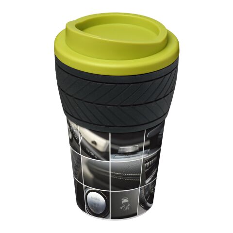 Vaso térmico Brite-Americano® tyre de 350 ml Lima | En Impresión De Molde | envolvente | 236 mm x 133 mm