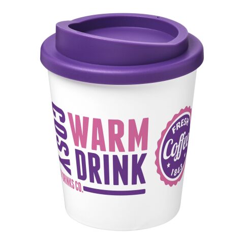 Vaso térmico Americano® Espresso de 250 ml blanco-Púrpura | sin montaje de publicidad | no disponible | no disponible