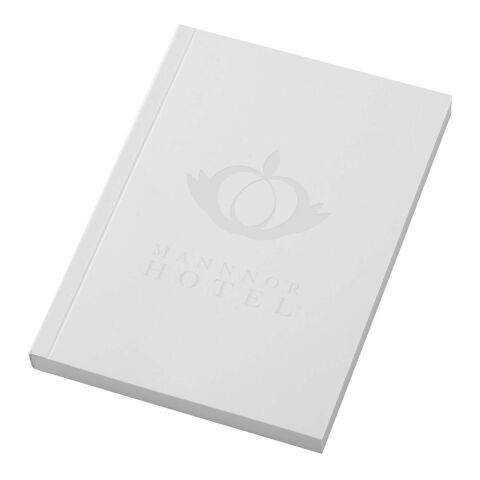 Libreta A6 de tapa blanda con 100 hojas &quot;Novella Austen&quot; Blanco | sin montaje de publicidad | no disponible | no disponible