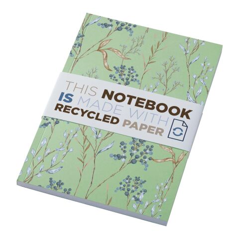 Libreta A5 de tapa blanda con 100 hojas de papel reciclado "Novella Austen"