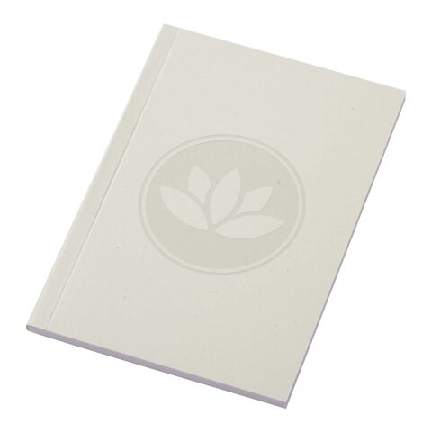 Libreta A6 de tapa blanda con 50 hojas de papel reciclado &quot;Novella Austen&quot; Blanco marfil | sin montaje de publicidad | no disponible | no disponible