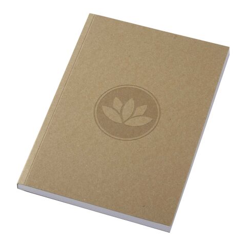 Libreta A5 de tapa blanda craft con 100 hojas de papel reciclado &quot;Novella Austen&quot; Natural | sin montaje de publicidad | no disponible | no disponible