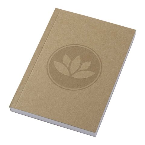 Libreta A6 de tapa blanda craft con 100 hojas de papel reciclado &quot;Novella Austen&quot; Natural | sin montaje de publicidad | no disponible | no disponible