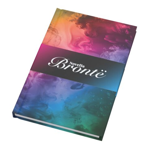 Libreta de tapa dura mate A5 con 100 hojas "Novella Brontë" Blanco | sin montaje de publicidad | no disponible | no disponible