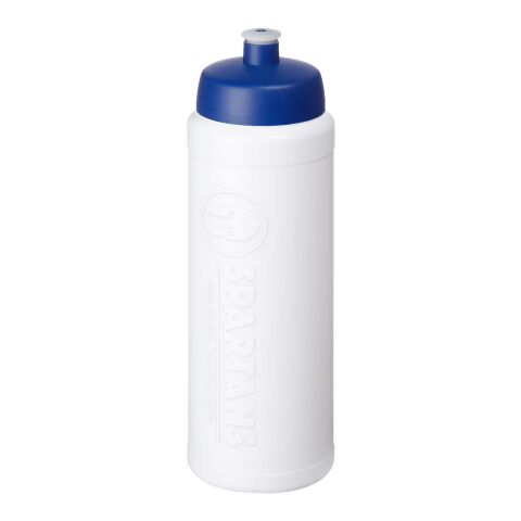 Bidón deportivo de 750&nbsp;ml "Baseline Rise" Blanco-Azul | sin montaje de publicidad | no disponible | no disponible