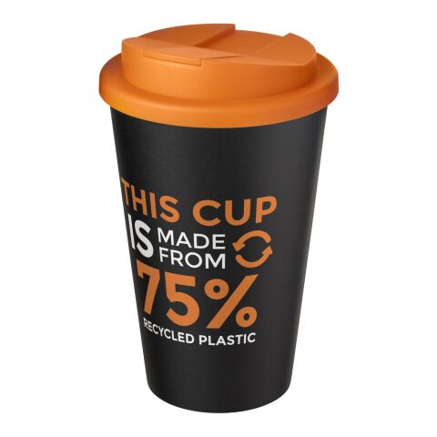 Vaso reciclado de 350 ml con tapa a prueba de derrames &quot;Americano® Eco&quot; 