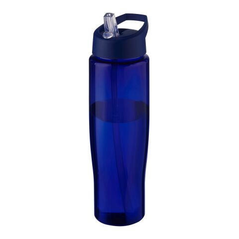 Bidón deportivo de 700 ml con tapa con boquilla &quot;H2O Active® Eco Tempo&quot; azul-azul | sin montaje de publicidad | no disponible | no disponible