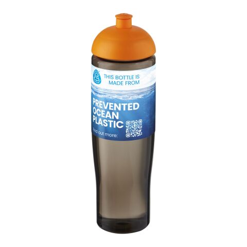 Bidón deportivo con tapa Dome de 700 ml &quot;H2O Active® Eco Tempo&quot; Naranja-Carbón | sin montaje de publicidad | no disponible | no disponible