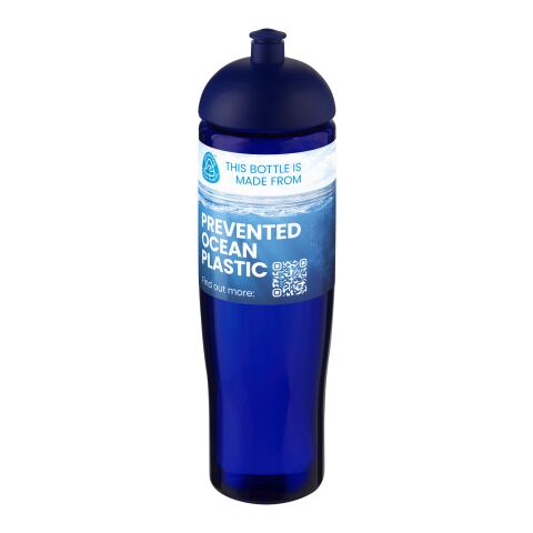 Bidón deportivo con tapa Dome de 700 ml "H2O Active® Eco Tempo" Azul-Azul | sin montaje de publicidad | no disponible | no disponible