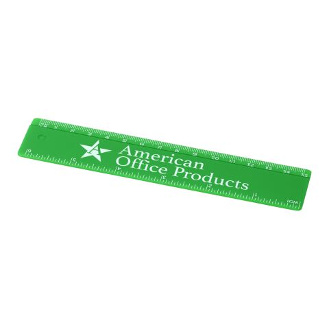 Regla de plástico de 15 cm Renzo Verde | sin montaje de publicidad | no disponible | no disponible