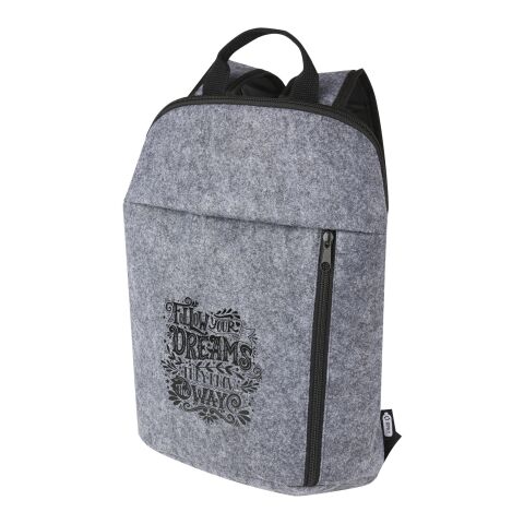 Mochila isotérmica de fieltro reciclado GRS de 7 L &quot;Felta&quot; Estándar | Gris | sin montaje de publicidad | no disponible | no disponible | no disponible