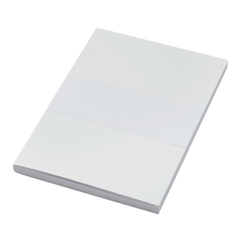 Libreta A5 de tapa blanda con 100 hojas de papel reciclado "Novella Austen" Blanco | sin montaje de publicidad | no disponible | no disponible