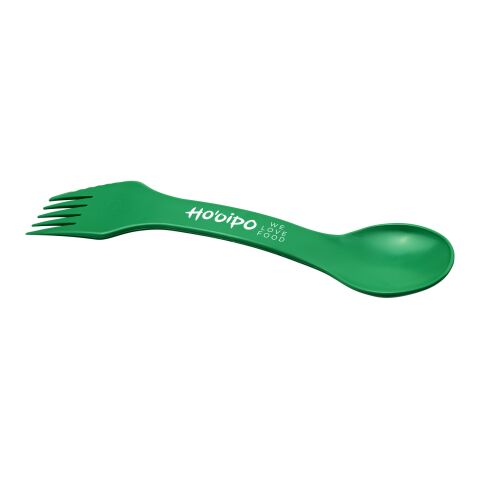 Cuchara, tenedor y cuchillo 3 en uno Epsy Verde | sin montaje de publicidad | no disponible | no disponible