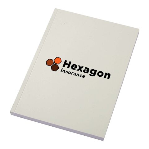 Cuaderno Scribe A5 de tapa blanda y papel reciclado Blanco marfil