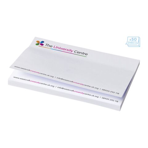 Sticky-Mate® 100 x 150 mm blanco | 25 pages | sin montaje de publicidad | no disponible | no disponible