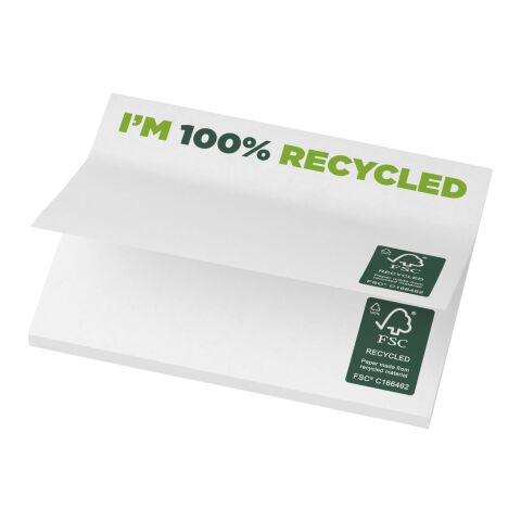 Bloc de notas adhesivas de papel reciclado de 100 x 75 mm &quot;Sticky-Mate®&quot;