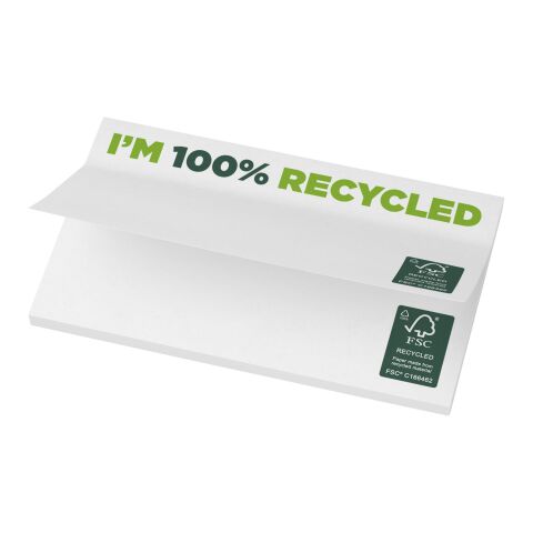 Bloc de notas adhesivas de papel reciclado de 127 x 75 mm &quot;Sticky-Mate®&quot;