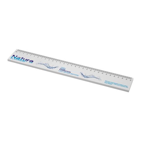 Notas adhesivas recicladas Sticky-Mate® con regla impresa de 30 cm