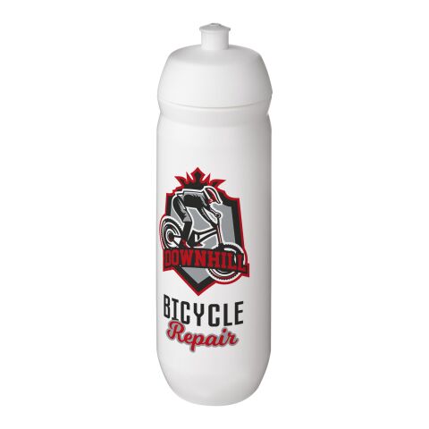 Bidón deportivo de 750 ml &quot;HydroFlex™&quot; Blanco | sin montaje de publicidad | no disponible | no disponible