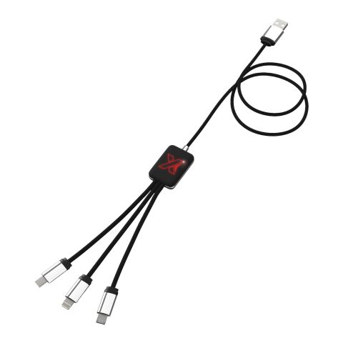 SCX.design C17 easy to use light-up cable retroiluminado Estándar | rojo-bronce negro | sin montaje de publicidad | no disponible | no disponible