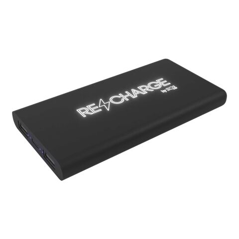 Batería externa inalámbrica de caucho luminosa de 10 000 mAh &quot;SCX.design P40&quot; Estándar | negro | sin montaje de publicidad | no disponible | no disponible