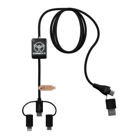 Cable de carga 5 en 1 &quot;SCX.design C48 CarPlay&quot; Estándar | bronce negro | sin montaje de publicidad | no disponible | no disponible