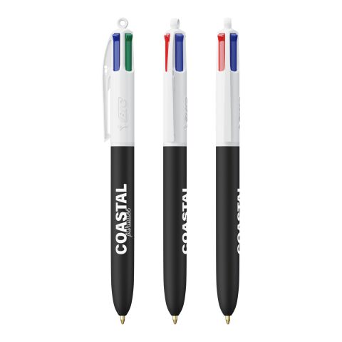 BIC® 4 Colours Soft Blanco-Negro | sin montaje de publicidad | no disponible | no disponible