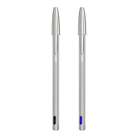 BIC® Cristal® Re New tinta azul | tinta azul | Grabado láser | Cuerpo-Centrado al Clip | 2.00 mm x 68.00 mm