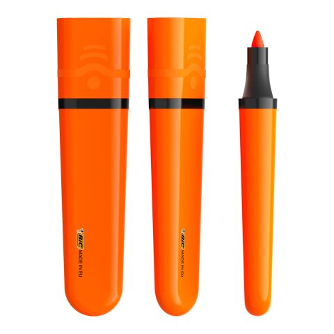 BIC® Highlighter Flat Naranja | sin montaje de publicidad | no disponible | no disponible