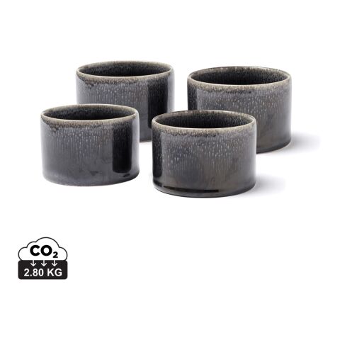 Mini cuenco VINGA Nomimono , set 4 pcs negro | sin montaje de publicidad | no disponible | no disponible