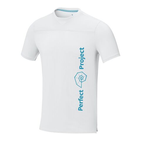 Camiseta Cool fit de manga corta para hombre en GRS reciclado &quot;Borax&quot; Estándar | Blanco | XS | sin montaje de publicidad | no disponible | no disponible | no disponible
