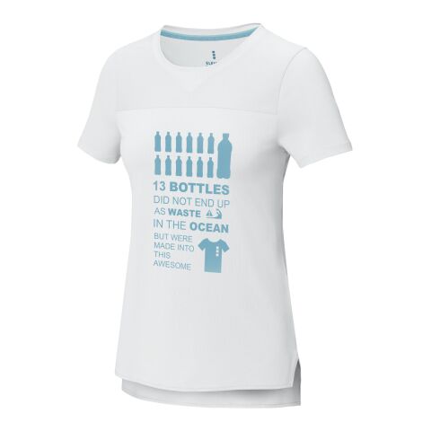 Camiseta Cool fit de manga corta para mujer en GRS reciclado &quot;Borax&quot; Estándar | blanco | 2XL | sin montaje de publicidad | no disponible | no disponible | no disponible