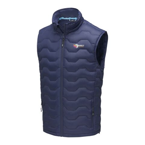 Chaleco aislante de material reciclado GRS para hombre &quot;Epidote&quot; Azul profundo | S | sin montaje de publicidad | no disponible | no disponible
