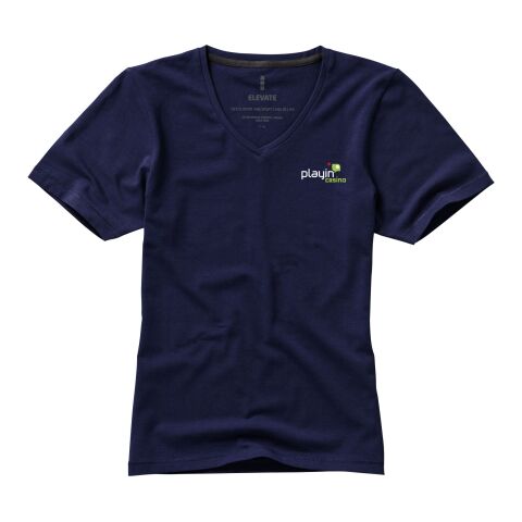 Camiseta de manga corta de mujer &quot;Kawartha&quot; Estándar | Azul marino | S | sin montaje de publicidad | no disponible | no disponible | no disponible