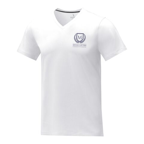 Camiseta de manga corta y cuello en V para hombre "Somoto"