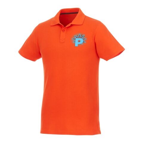 Polo de manga corta para hombre &quot;Helios&quot; Estándar | Naranja | S | sin montaje de publicidad | no disponible | no disponible | no disponible